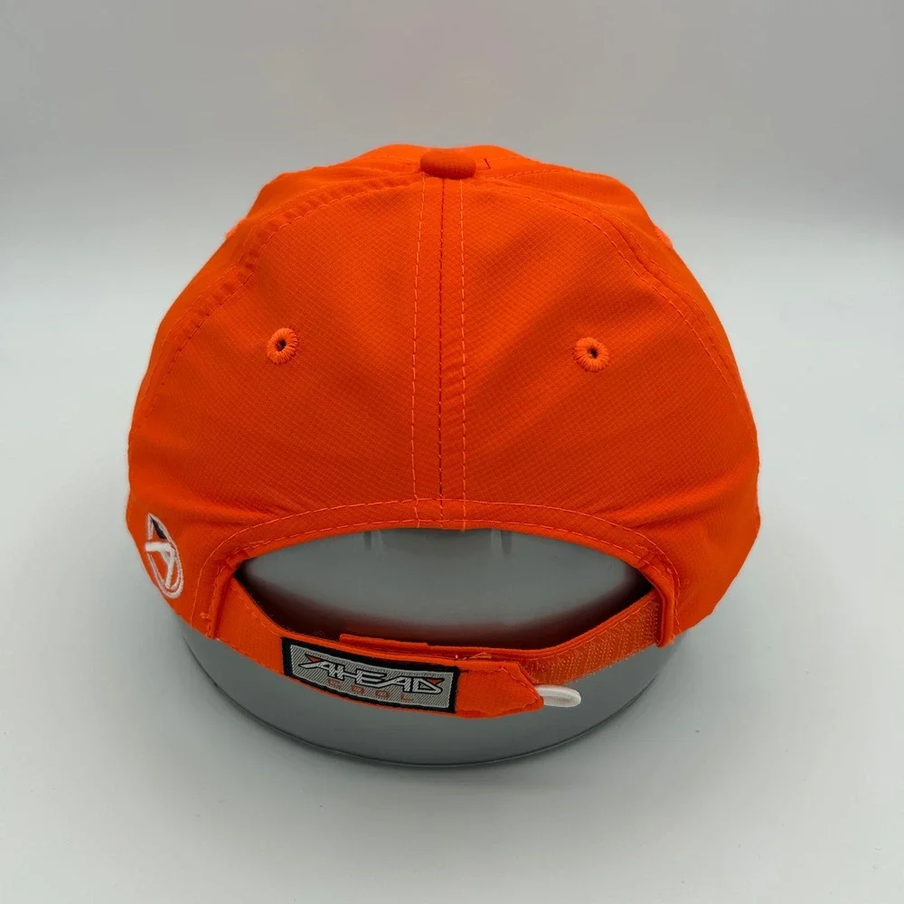 Ahead Hat Presidents Cup Youth OSFA Orange Ripstop Golf‎ Sporty